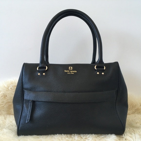 kate spade Handbags - Kate Spade Black Leather Handbag